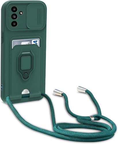 Handyhülle mit Kette kompatibel mit Samsung Galaxy S23 FE Hülle,kameraschutz Hülle mit Camera Slider Handyhülle & Handy-Schnur zum Umhängen, Handy-Band Hardcase & Magnetring für Samsung S23 FE Handyhülle mit Kette kompatibel mit Samsung Galaxy S23 FE Hülle,kameraschutz Hülle mit Camera Slider Handyhülle & Handy-Schnur zum Umhängen, Handy-Band Hardcase & Magnetring für Samsung S23 FE von Gypsophilaa