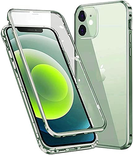 Hülle für iPhone 15, Magnetische Metallrahmen Handyhülle 360 Grad Full Body Vorne hinten Gehärtetes Glas Schutzhülle Einteiliges Ultra Dünn Flip Transparente Cover Hülle für iPhone 15, Magnetische Metallrahmen Handyhülle 360 Grad Full Body Vorne hinten Gehärtetes Glas Schutzhülle Einteiliges Ultra Dünn Flip Transparente Cover von Gypsophilaa