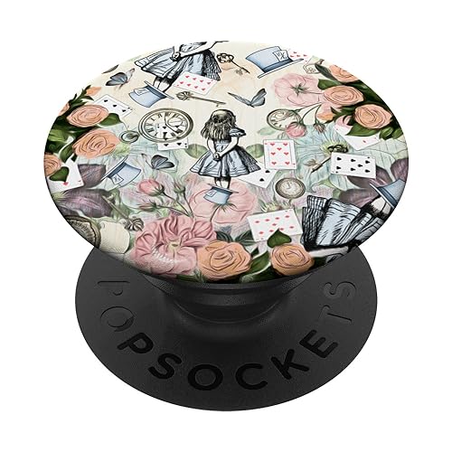 Alice im Wunderland Collage PopSockets Klebender PopGrip Alice im Wunderland Collage PopSockets Klebender PopGrip von Gypsy Queen