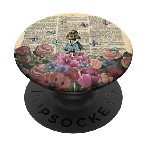 Alice im Wunderland - Wonderland Garden PopSockets mit austauschbarem PopGrip von Gypsy Queen