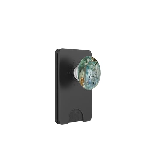 Alice im Wunderland & Grinsekatze Bonkers Zitat PopSockets PopWallet für MagSafe Alice im Wunderland & Grinsekatze Bonkers Zitat PopSockets PopWallet für MagSafe von Gypsy Queen