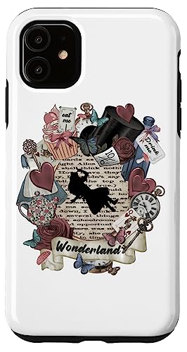 Hülle für iPhone 11 Wonderland Elements Party - Alice im Wunderland von Gypsy Queen