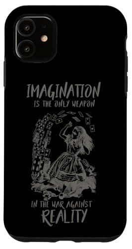 IMAGINATION - Alice im Wunderland Zitat Hülle für iPhone 11 IMAGINATION - Alice im Wunderland Zitat Hülle für iPhone 11 von Gypsy Queen
