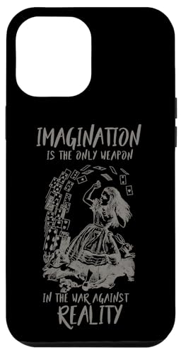 IMAGINATION - Alice im Wunderland Zitat Hülle für iPhone 12 Pro Max IMAGINATION - Alice im Wunderland Zitat Hülle für iPhone 12 Pro Max von Gypsy Queen
