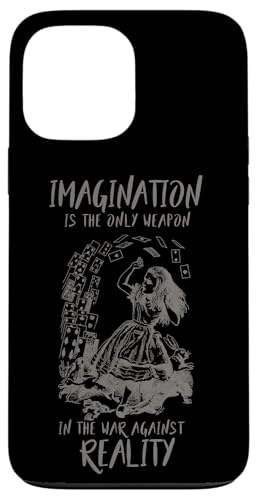 IMAGINATION - Alice im Wunderland Zitat Hülle für iPhone 13 Pro Max IMAGINATION - Alice im Wunderland Zitat Hülle für iPhone 13 Pro Max von Gypsy Queen