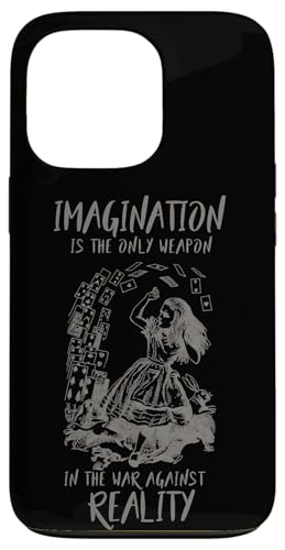 IMAGINATION - Alice im Wunderland Zitat Hülle für iPhone 13 Pro IMAGINATION - Alice im Wunderland Zitat Hülle für iPhone 13 Pro von Gypsy Queen