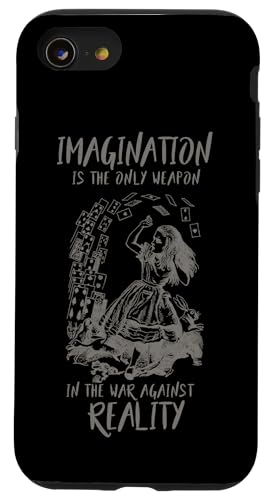 IMAGINATION - Alice im Wunderland Zitat Hülle für iPhone SE (2020) / 7 / 8 von Gypsy Queen
