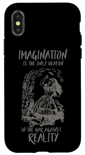 IMAGINATION - Alice im Wunderland Zitat Hülle für iPhone X/XS IMAGINATION - Alice im Wunderland Zitat Hülle für iPhone X/XS von Gypsy Queen
