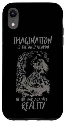 IMAGINATION - Alice im Wunderland Zitat Hülle für iPhone XR IMAGINATION - Alice im Wunderland Zitat Hülle für iPhone XR von Gypsy Queen