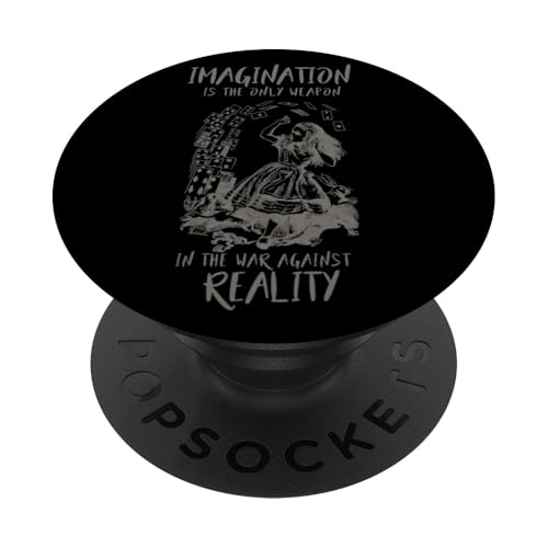 IMAGINATION - Alice im Wunderland Zitat PopSockets Klebender PopGrip IMAGINATION - Alice im Wunderland Zitat PopSockets Klebender PopGrip von Gypsy Queen