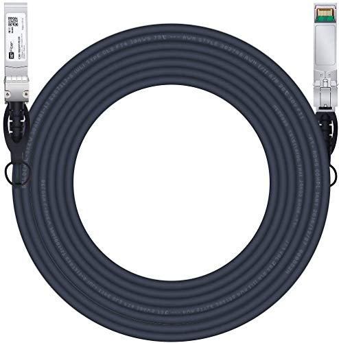 H!Fiber.com 10Gb/s SFP+ DAC Kabel 7m, 10GBase-CU Passiv Direct Kupfer Twinax SFP+ Kabel für Cisco SFP-H10GB-CU7M, Ubiquiti patch Kabel UC-DAC-SFP+, D-Link, Netgear, Mikrotik, and Other Open Switches von H!Fiber.com