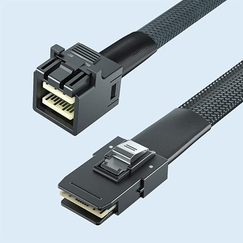 H!Fiber.com Mini SAS HD SFF-8643 zu Mini SAS SFF-8087 Kabel, 0.8 meter (2.6ft) von H!Fiber.com