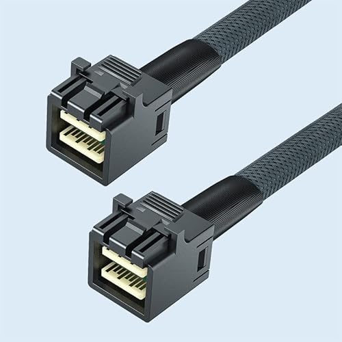 Internes Mini SAS HD Kabel, Mini SAS SFF-8643 zu SFF-8643 Kabel, 0.5 meter (1.65ft) von H!Fiber.com