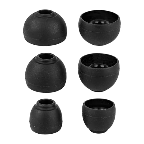 Silikon-Ohrstöpsel, Ersatz-Ohrstöpsel, schwarz, weiche IEM-Aufsätze, passend für die meisten In-Ear-Kopfhörer, für KZ ZS10 PRO/ZS10 PRO X/ZS12 PRO X/ZSN PRO X/ZSN PRO X/Castor/EDX Pro/ZST Silikon-Ohrstöpsel, Ersatz-Ohrstöpsel, schwarz, weiche IEM-Aufsätze, passend für die meisten In-Ear-Kopfhörer, für KZ ZS10 PRO/ZS10 PRO X/ZS12 PRO X/ZSN PRO X/ZSN PRO X/Castor/EDX Pro/ZST von H HIFIHEAR