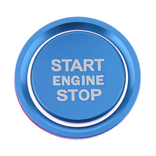 H HILABEE Auto Motor Start Stop Taste Ring und Motor Knopfabdeckung für Audi A6 A7 C7 2011-2017 /Q5 8R 2009-2017 - Blau H HILABEE Auto Motor Start Stop Taste Ring und Motor Knopfabdeckung für Audi A6 A7 C7 2011-2017 /Q5 8R 2009-2017 - Blau von H HILABEE