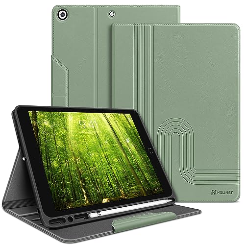 HOLIMET Hülle für iPad 9./8./7. Generation(2021/2020/2019) 10,2 Zoll mit StifthalteR Rose Gold von H HOLIMET