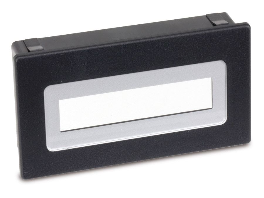 H-TRONIC LCD-Einbaurahmen FR216, für 2x16 Display von H-Tronic