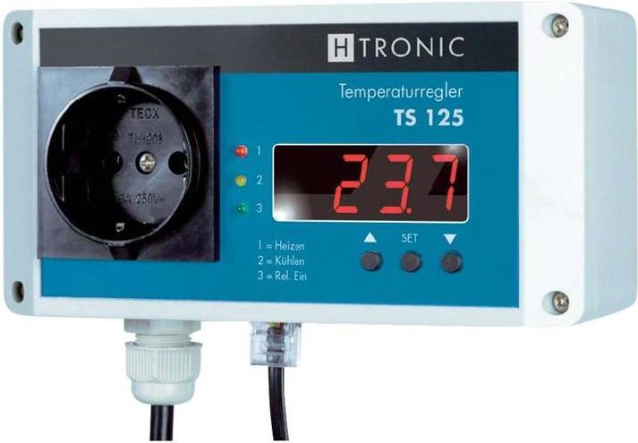 H-Tronic Zirkulationssteuerung -55 bis 125 °C 3680 W TS 125 (11900) von H-Tronic