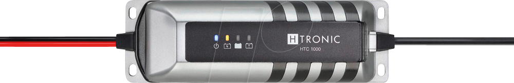 HTC 1000 - Automatik-Ladegerät für Bleiakkus, 12 V, 1 A von H-Tronic