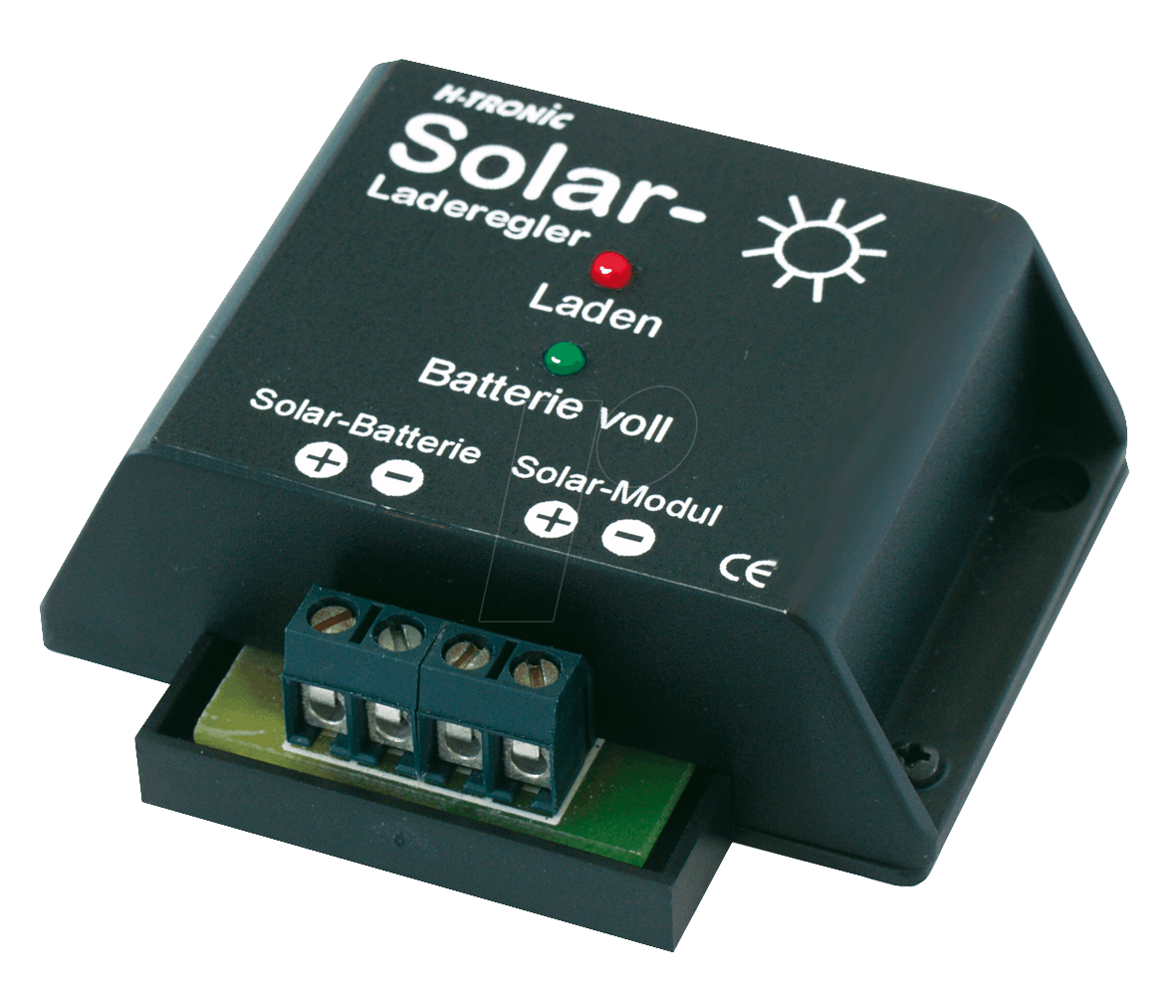 SOLARLADER - Solarladeregler für Solarpanels bis max. 53 W von H-Tronic