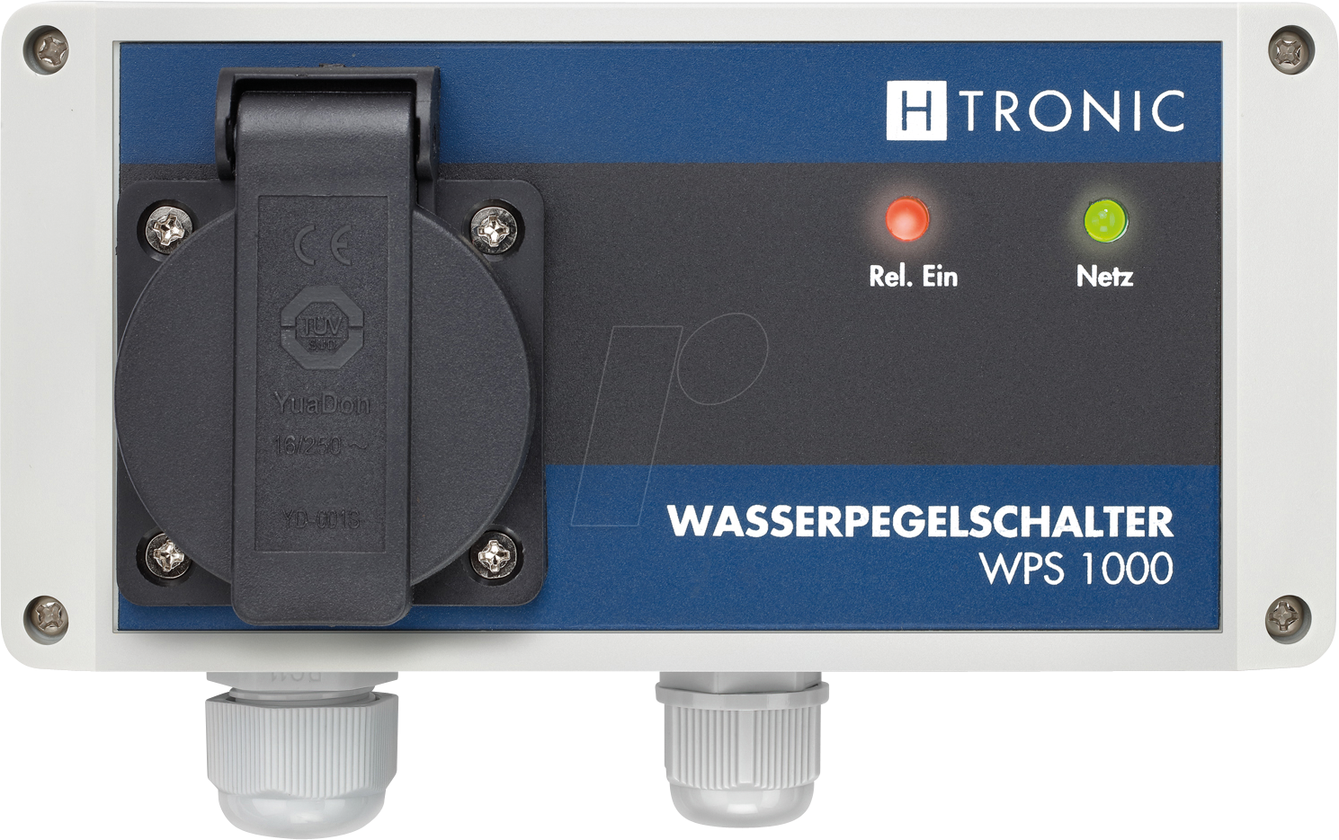 WPS 1000 - Wassermelderpegelschalter mit externem Sensor von H-Tronic