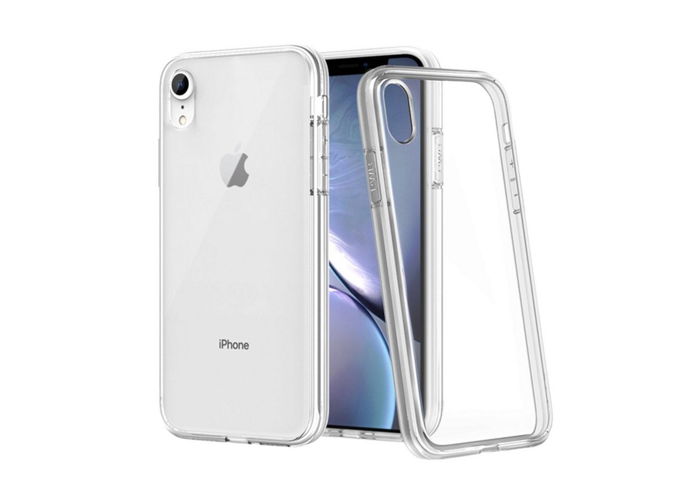 H-basics Handyhülle Apple iPhone 6 6s PLUS Transparent Crystal Clear flexible TPU Silikon 16,5 cm (6,5 Zoll), Transparent von H-basics
