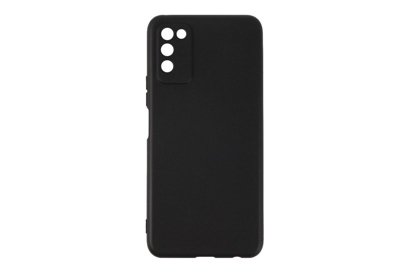 H-basics Handyhülle Handyhülle für Samsung Galaxy A7 2019 / A70 Silikon hülle case cover - in Schwarz - Handyhülle aus flexiblem TPU Silikon von H-basics