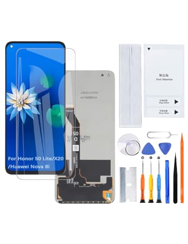 H&LYCYJ Display Bildschirm für Honor 50 Lite/X20/Huawei Nova 8i NTN-L22 NTN-AN20 NEN-L22 NEN-LX1 LCD Bildschirm Ersatz Assembly with kit H&LYCYJ Display Bildschirm für Honor 50 Lite/X20/Huawei Nova 8i NTN-L22 NTN-AN20 NEN-L22 NEN-LX1 LCD Bildschirm Ersatz Assembly with kit von H&LYCYJ