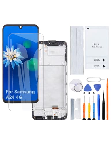 H&LYCYJ Display Bildschirm für Samsung Galaxy A24 4G TFT A245F A245F/DS A245M A245M/DS LCD Bildschirm Ersatz Assembly kit mit Rahmen H&LYCYJ Display Bildschirm für Samsung Galaxy A24 4G TFT A245F A245F/DS A245M A245M/DS LCD Bildschirm Ersatz Assembly kit mit Rahmen von H&LYCYJ