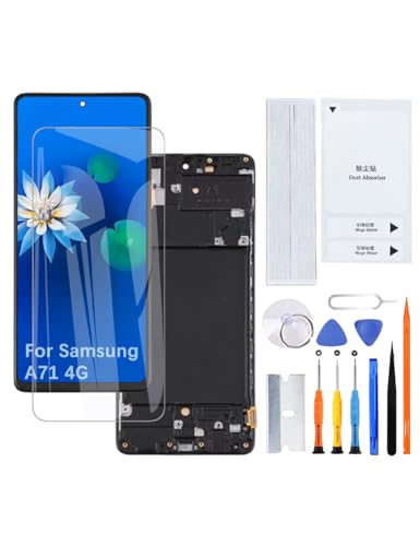 H&LYCYJ Display Bildschirm für Samsung Galaxy A71 4G TFT A715F A715F/DS A715F/DSN LCD Bildschirm Ersatz Assembly kit mit Rahmen(Ohne Fingerabdrücke H&LYCYJ Display Bildschirm für Samsung Galaxy A71 4G TFT A715F A715F/DS A715F/DSN LCD Bildschirm Ersatz Assembly kit mit Rahmen(Ohne Fingerabdrücke von H&LYCYJ