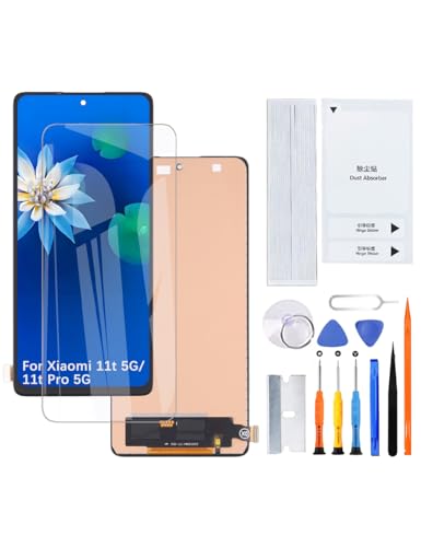H&LYCYJ Display Bildschirm für Xiaomi 11t 5G/11t Pro 5G TFT 21081111RG 2107113SG 2107113SI LCD Bildschirm Ersatz Assembly with kit H&LYCYJ Display Bildschirm für Xiaomi 11t 5G/11t Pro 5G TFT 21081111RG 2107113SG 2107113SI LCD Bildschirm Ersatz Assembly with kit von H&LYCYJ