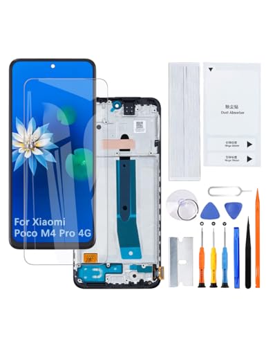 H&LYCYJ Display Bildschirm für Xiaomi Poco M4 Pro 4G TFT MZB0B5VIN 2201117PI 2201117PG LCD Bildschirm Ersatz Assembly kit mit Rahmen H&LYCYJ Display Bildschirm für Xiaomi Poco M4 Pro 4G TFT MZB0B5VIN 2201117PI 2201117PG LCD Bildschirm Ersatz Assembly kit mit Rahmen von H&LYCYJ