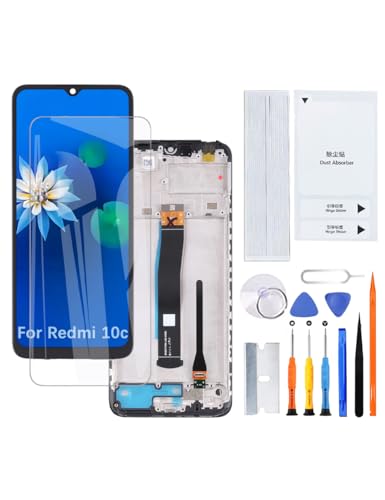 H&LYCYJ Display Bildschirm für Xiaomi Redmi 10c 220333QAG 220333QBI 220333QNY 220333QL LCD Bildschirm Ersatz Assembly kit mit Rahmen H&LYCYJ Display Bildschirm für Xiaomi Redmi 10c 220333QAG 220333QBI 220333QNY 220333QL LCD Bildschirm Ersatz Assembly kit mit Rahmen von H&LYCYJ