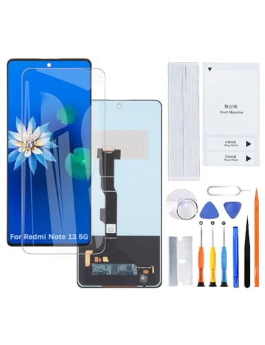 H&LYCYJ Display Bildschirm für Xiaomi Redmi Note 13 5G TFT 2312DRAABG 2312DRAABI LCD Bildschirm Ersatz Assembly with kit H&LYCYJ Display Bildschirm für Xiaomi Redmi Note 13 5G TFT 2312DRAABG 2312DRAABI LCD Bildschirm Ersatz Assembly with kit von H&LYCYJ