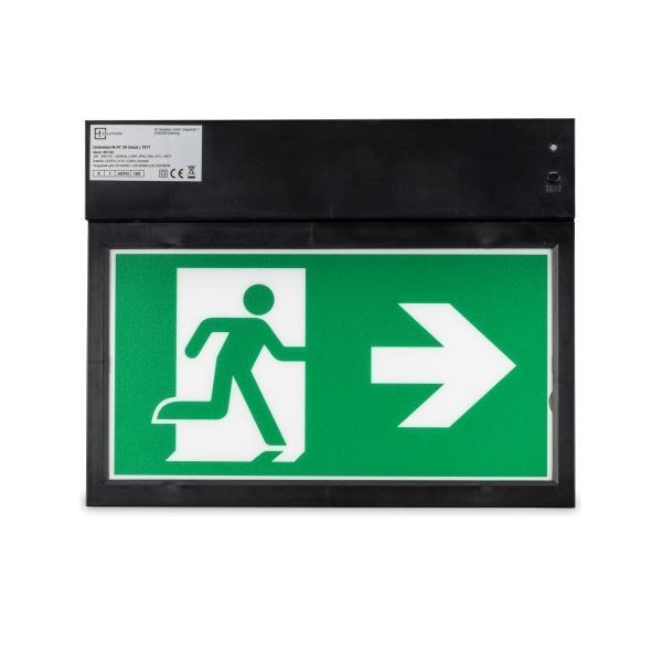 H1 Solutions Rettungszeichenleuchte UnlimitedMAT3Hblack 1017 von H1 Solutions