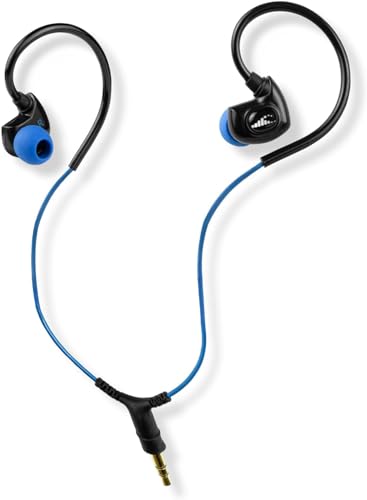H2O AUDIO Surge SX10 Kopfhörer Wasserdicht IPX8 Kurze Kabel In Ear Stereo Earbuds Noise Cancelling Ohrhörer für Schwimmen, Laufen und Sportliche Aktivitäten von H2O Audio