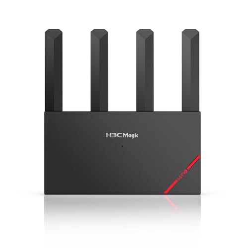 H3C Magic NX30 Wi-Fi 6 WLAN Router 2402 Mbps 5 GHz, 574 Mbps 2.4 GHz,1 × Gigabit WAN Port, 3 × Gigabit LAN Ports von H3C Magic