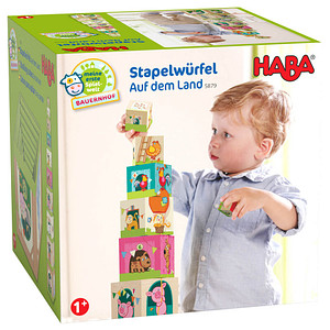 HABA® Stapelwürfel Bauernhof Lernspielzeug von HABA®