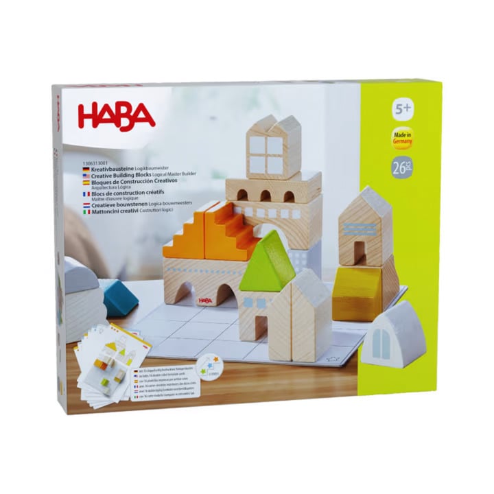 Kreativbausteine Logikbaumeister, Konstruktionsspielzeug von HABA