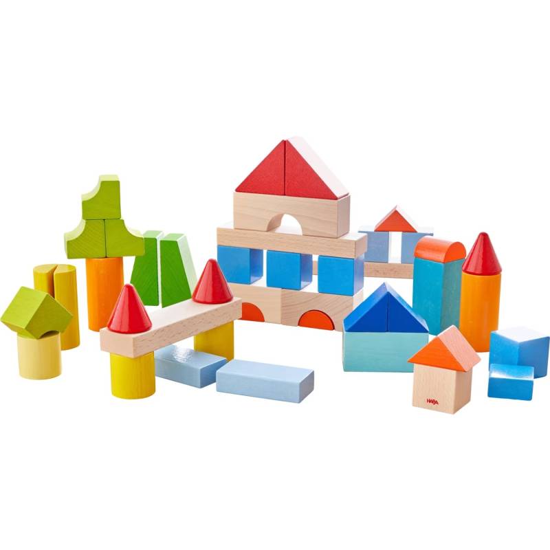 Meine ersten Bausteine bunt, Konstruktionsspielzeug von HABA