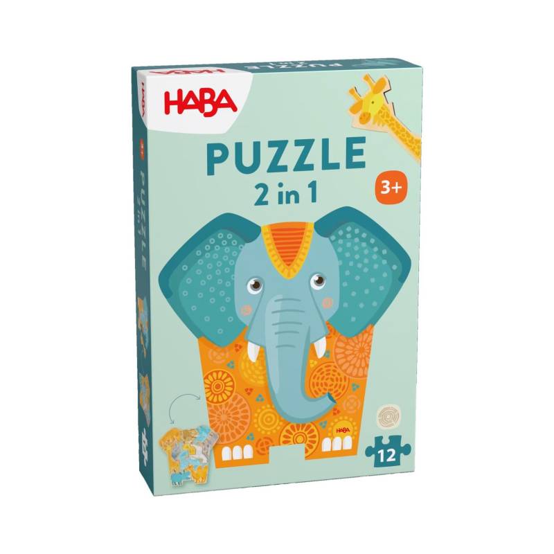 Puzzle 2 in 1 Elefant von HABA