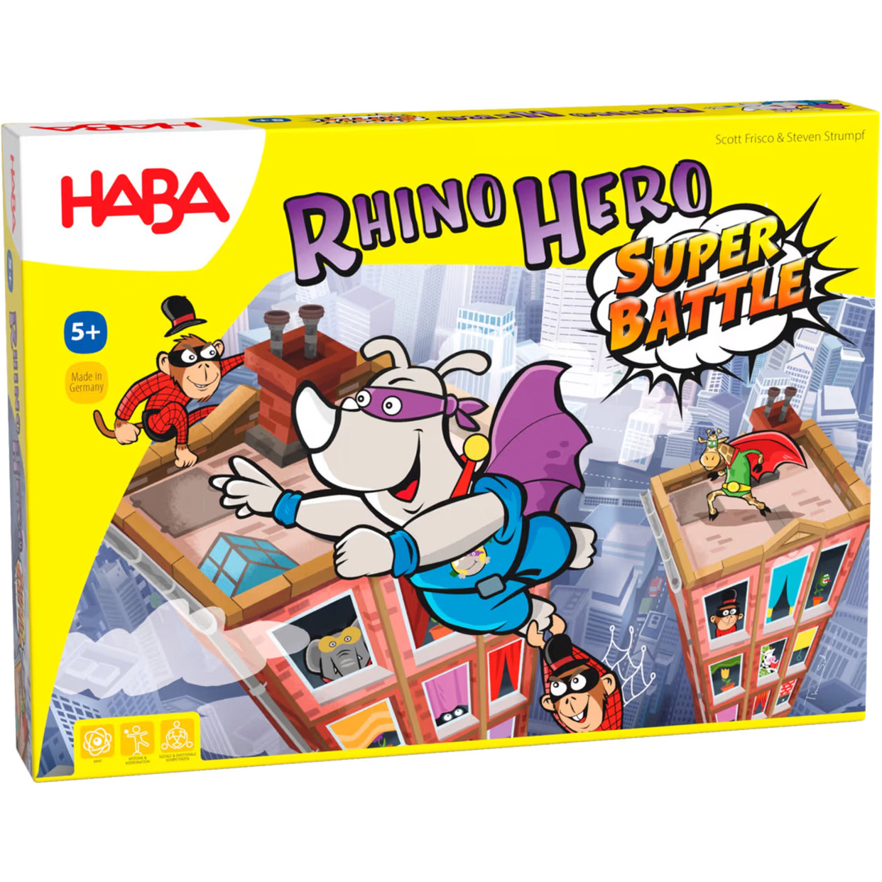 Rhino Hero - Super Battle, Brettspiel Rhino Hero - Super Battle, Brettspiel von HABA