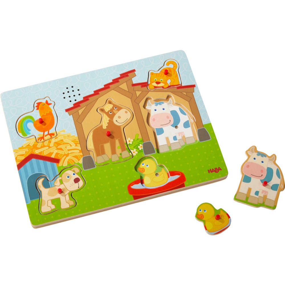 Sound-Greifpuzzle Auf dem Land Sound-Greifpuzzle Auf dem Land von HABA