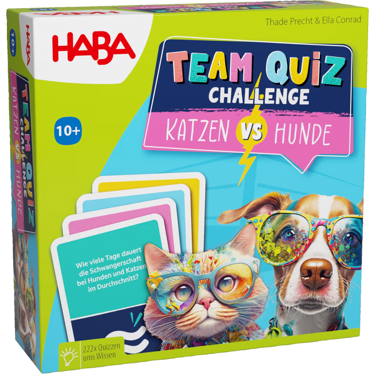 Team Quiz Challenge - Katzen vs. Hunde, Quizspiel von HABA