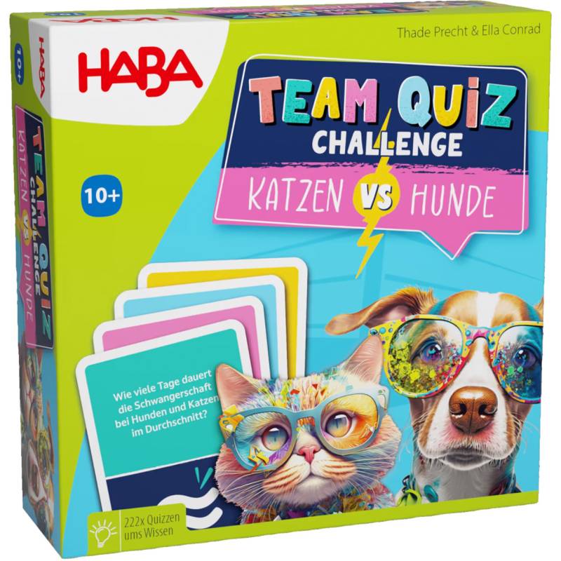 Team Quiz Challenge - Katzen vs. Hunde, Quizspiel von HABA