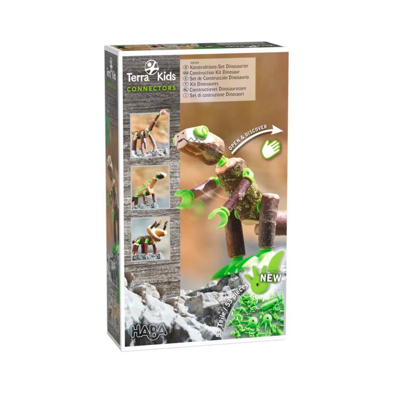 Terra Kids Connectors - Konstruktions-Set Dinosaurier, Konstruktionsspielzeug von HABA