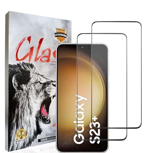 HACIEN Gehärtetes Glas für Samsung Galaxy S23 Plus, Premium Gehärtetes Glas Handy voll Bildschirm Schutzfolie Gepanzerte Folie Transparent HD 9H Schutzfolie für Samsung Galaxy S23 Plus 2 Pack HACIEN Gehärtetes Glas für Samsung Galaxy S23 Plus, Premium Gehärtetes Glas Handy voll Bildschirm Schutzfolie Gepanzerte Folie Transparent HD 9H Schutzfolie für Samsung Galaxy S23 Plus 2 Pack von Majen