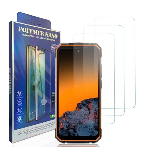 HACIEN Stücke Schutzfolie kompatibel für Blackview BV8100, Gehärtetem Glas Härtegrad 9H Schutzfolie, Blasenfrei,Panzerfolie, Glas Folie, Displayschutzfolie für Blackview BV8100 [3 Stück] von HACIEN