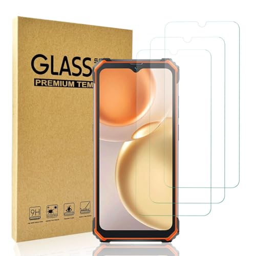 HACIEN Stücke Schutzfolie kompatibel für Blackview Oscal S80, Gehärtetem Glas Härtegrad 9H Schutzfolie, Blasenfrei,Panzerfolie, Glas Folie, Displayschutzfolie für Blackview Oscal S80 [3 Stück] von HACIEN