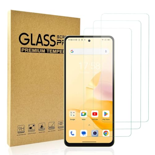 HACIEN Stücke Schutzfolie kompatibel für Blackview Shark 8, Gehärtetem Glas Härtegrad 9H Schutzfolie, Blasenfrei,Panzerfolie, Glas Folie, Displayschutzfolie für Blackview Shark 8 [3 Stück], KLBVSH8 von HACIEN